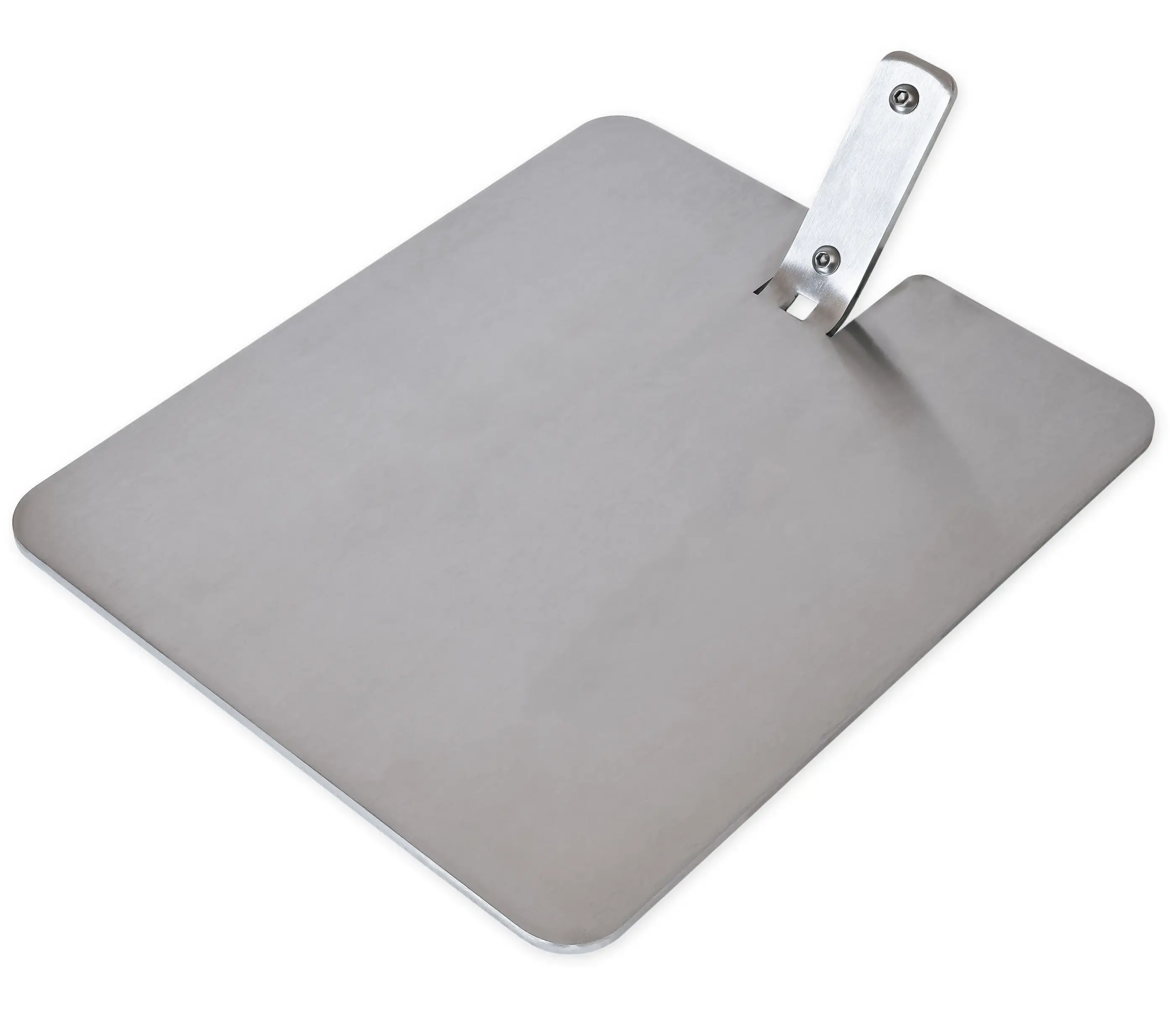 Rail mount blast deflector plate 4mm stainless steel 300 x 250mm (~11.8