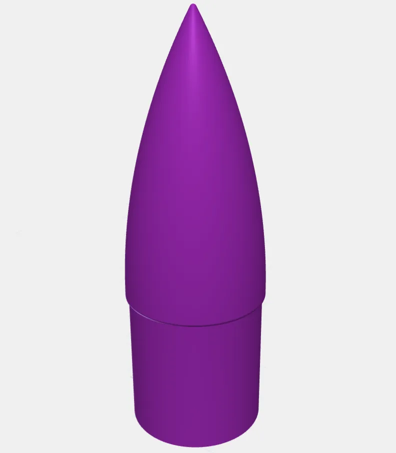 3D printable rocket nose cone